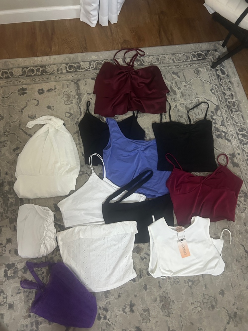 Bundle of New & Lightly Used Tops, Set, & Halter Dress — $169 value